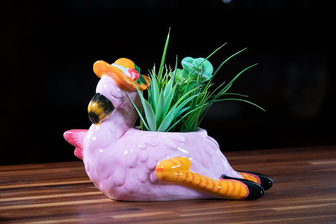 Flamingo Planter