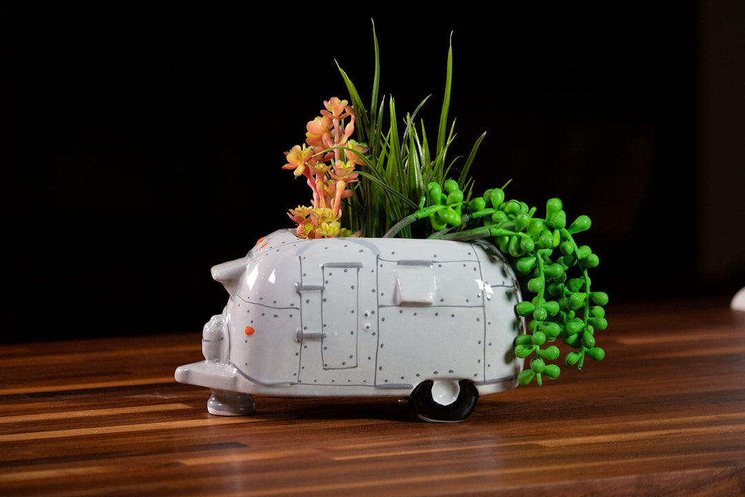 Airstream Camper Planter