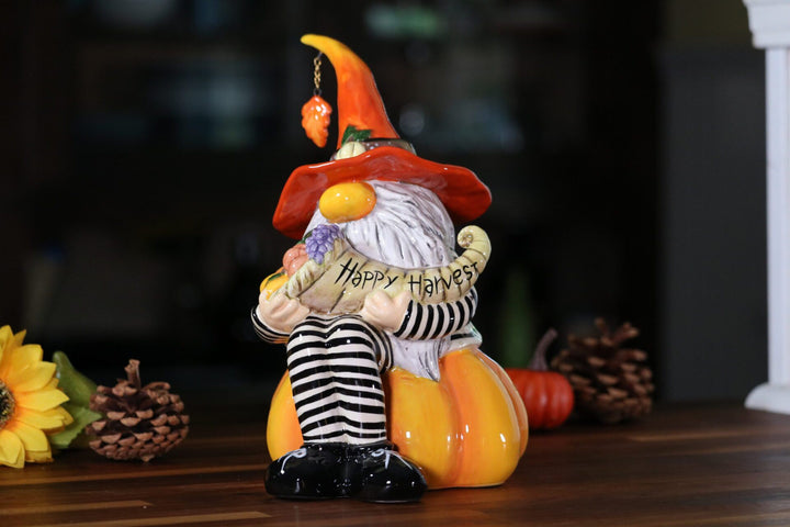 HARVEST GNOME FIGURINE