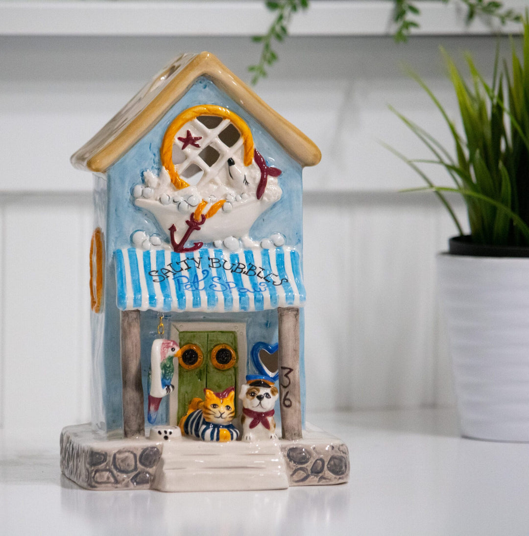 SALTY BUBBLES PET SPAW CANDLE HOUSE