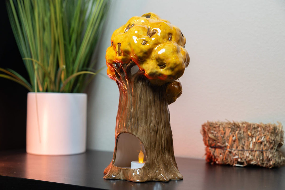 Autumn Tree Tealight Holder