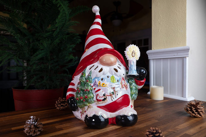 Gnome For Holiday Tealight Holder