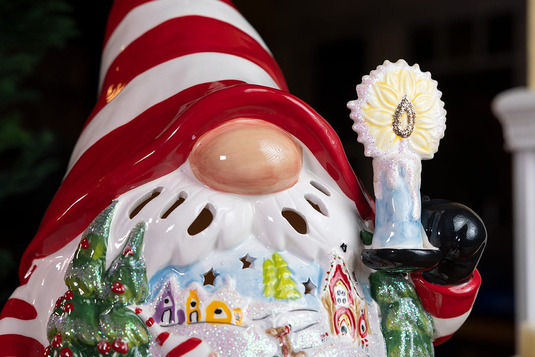 Gnome For Holiday Tealight Holder