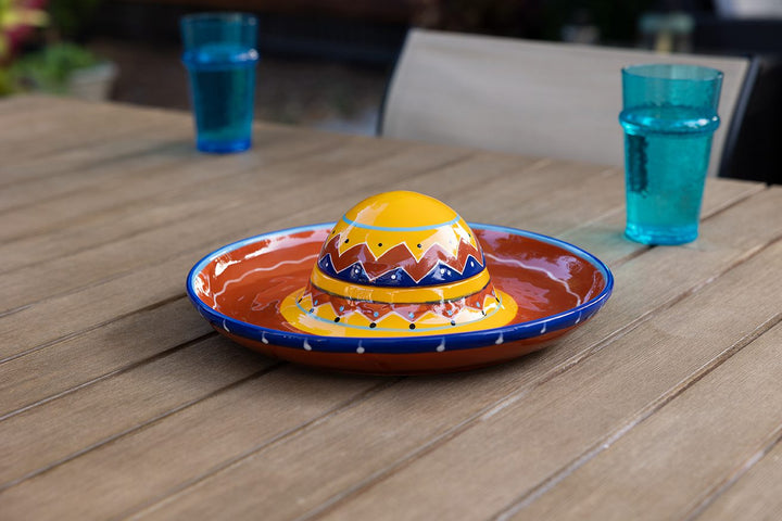 Fiesta Sombrero Lidded Chip Dip