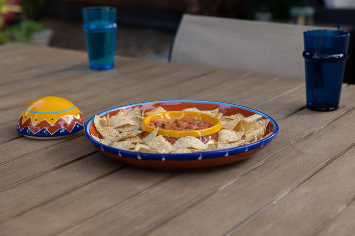 Fiesta Sombrero Lidded Chip Dip