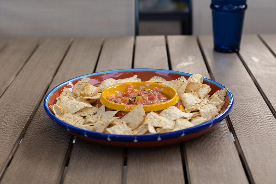 Fiesta Sombrero Lidded Chip Dip