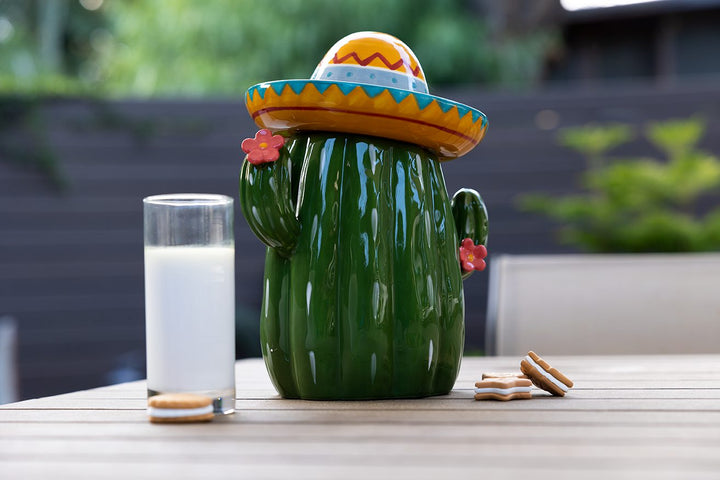 Cactus Cookie Jar
