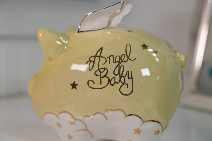 Angel Baby Piggy Bank