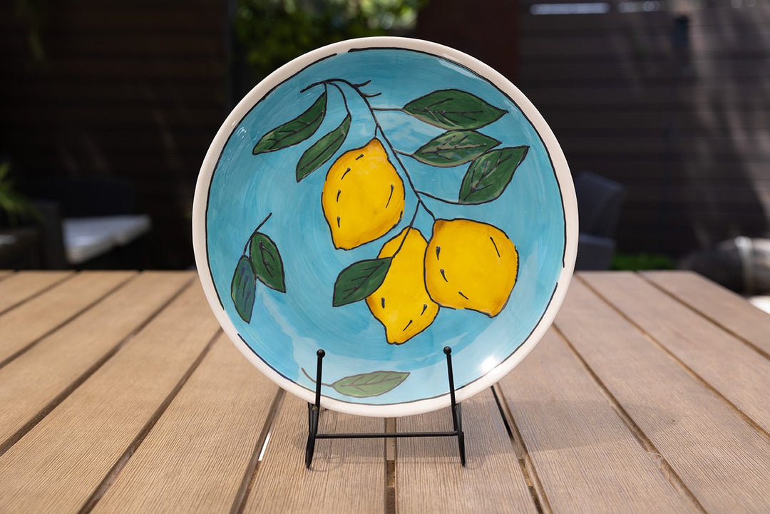 Lemon Sky Dinner Plate