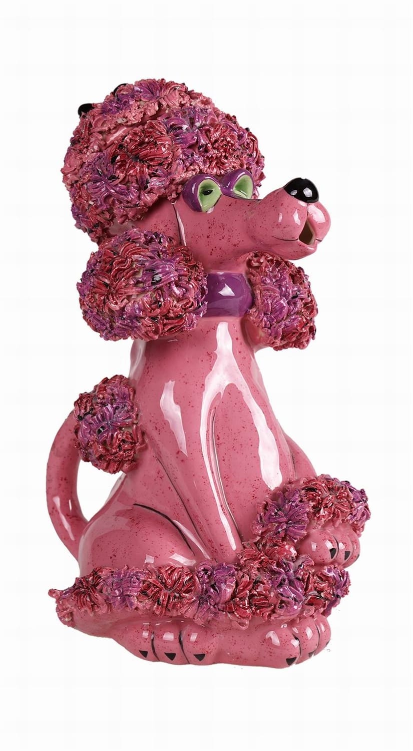 Pink Poodle Teapot