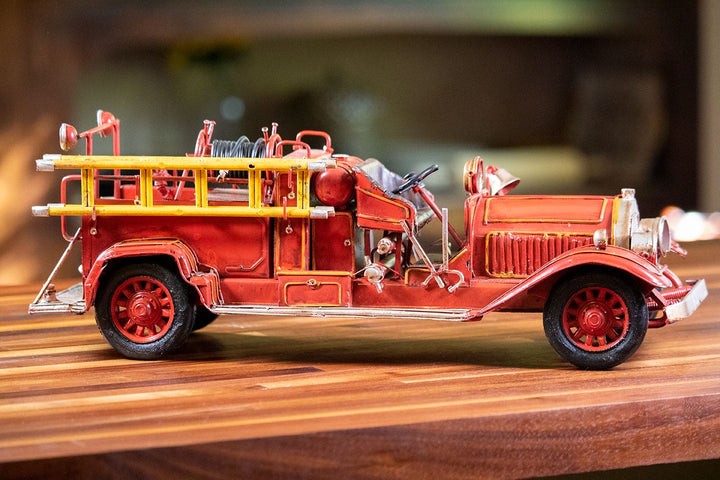 Metal Fire Engine - Large