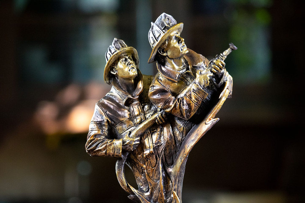 Bravura - Fireman Sculpture